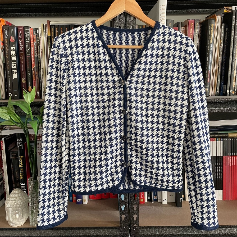 Handmade Knitted Cardigan Sweater Dior Vibe